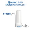 APEC Water Systems CT-1000 Countertop Drinking Water Filter System Replacement