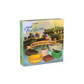 Everdell Farshore Deluxe Resource Vessels – Premium 3D Component Holders, Upgraded Board Game Accessories, Holders for Resources & Tokens