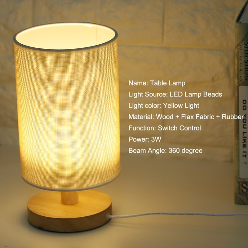 LED Desk Lamps Bedside Table Lamp Bedroom Living Room Coffee