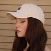 JPAK Briefcase Baseball Cap Embroidered Cotton Dad Hat - White