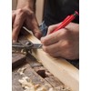 Solid Carpenter Pencil with Refill, Long Nosed Deep Hole Mechanical