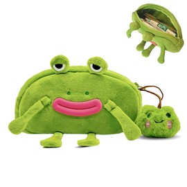 Ziboola Cute Pencil Case, Small Aesthetic Pencil Pouch, Soft Pencil Case Makeup Bag Organizer, Simple Pen Case for Adults, Students, and Teen Girls