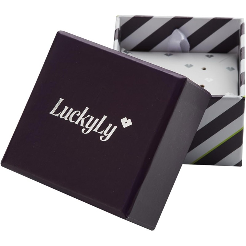 LuckyLy Collares para Mujer Oro 14K Zirconia Cúbica Joyería Regalos