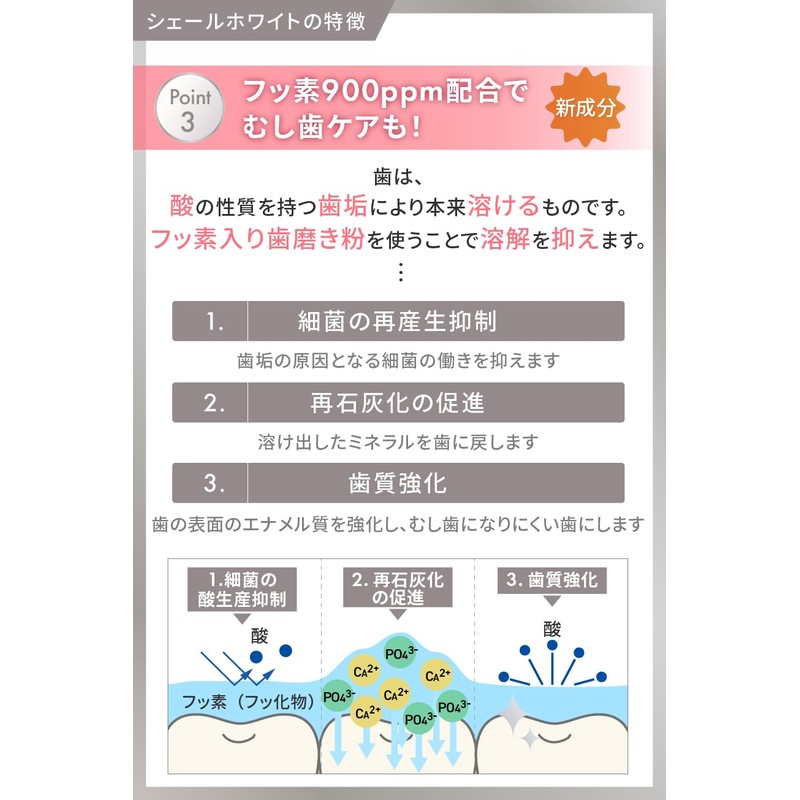 White Essence Shale White Whitening Toothpaste Apricot Mint Flavor Teeth