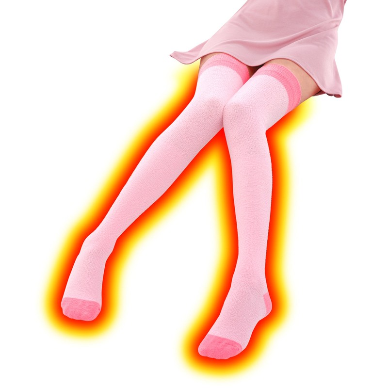 Dreamy Slimwalk Soft and Soft Leg Socks, S-M, Soft Pink,