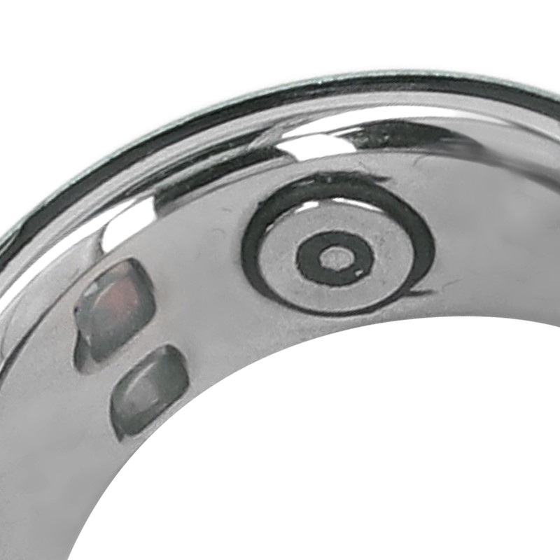 Smart Ring Waterproof Lightweight Ti Alloy Stainless Steel Skin Friendly