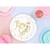 PartyDeco- Conf. 6 Paper Plates 23 cm with Boy or