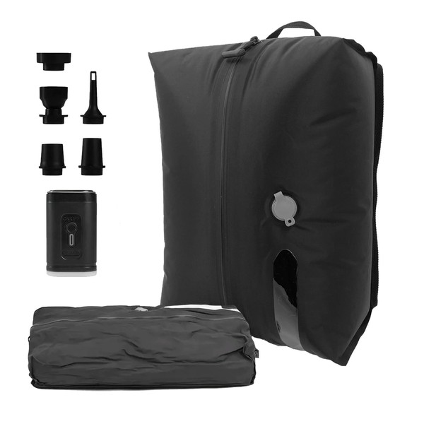 Vacuum Bags for Travel, 17L Compression Storage Bag for Clothes,