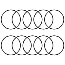 sourcingmap Nitrile Rubber O-Rings 100mm OD 95.2mm ID 2.4mm Width, Metric Sealing Gasket for Automotive Machine Plumbing, Pack of 10