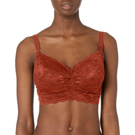 Cosabella Women's Say Never Curvy Maternity Mommie Bralette, Sahara, Large