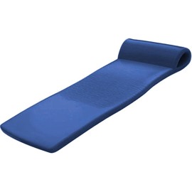 Aqua Select Unsinkable Pool Floats| Blue | Lounger for Swimming Pools with Built-in Pillow | Raft Measures: 72" x 26" | 1.75" Thick Pool or Lake Float for Adults up to 300 lbs | Floating Water Mats
