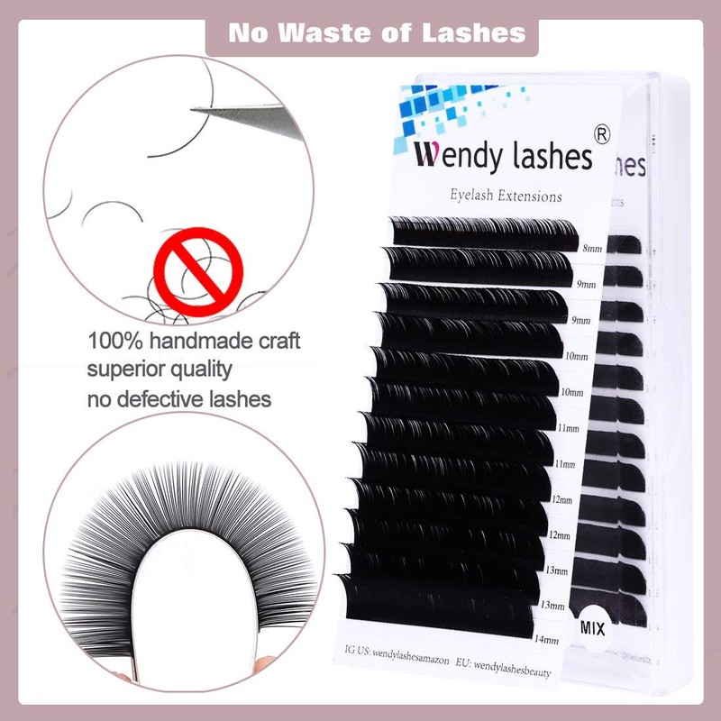 Eyelashes, 1 to 1 Individual Eyelash Extensions for Eyelash Extension,