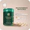 Humania Multivitamínico Masticable Vitaminas Minerales Formato Tableta Sabor Manzana Verde