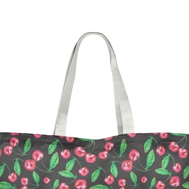 Le Jardin du Lin Printed Shopping Bag, Foldable, Fabric Bag with Two Long Handles, Size: 47 x 42 cm