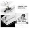 memorial jewelry Motorcycle Urn Necklace Cremation Jewellery for Ashes Motorcycle
