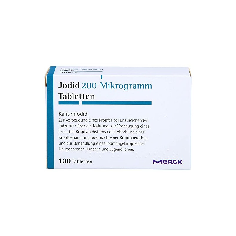 Jodid 200 microgram tablets, pack of 100 tablets