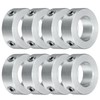 uxcell 8pcs Set Screw Collars 14mm Bore, Aluminum Shaft Collars,