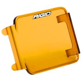 RIGID INDUSTRIES - D Series 3” Light Cover, Off Roading Light Cover, Durable Polycarbonate Plastic, Easy to Install, Snap On Cover, Light Protection, Off Roading Accessories (201933, 1 Cover, Yellow)