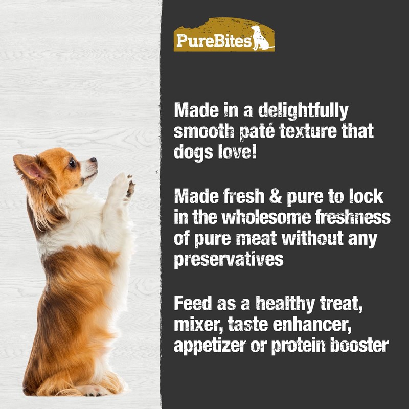 PureBites Chicken & Pumpkin Pates for Dogs, only 2 Ingredients,