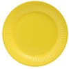 Pro 79219i 23 cm Yellow Plate Tablecloth, Box of 20