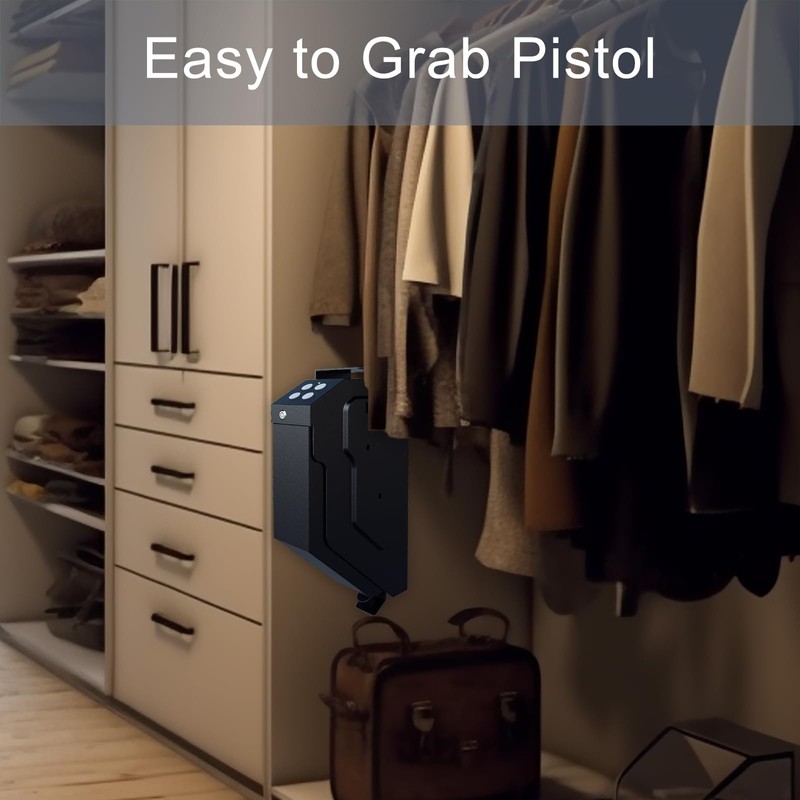VERPROOF Gun Safe Quick Access Handgun Firearm Safes for Pistols