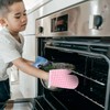2Pcs Oven Mitts for Play Kitchen, Anti- Scald Gloves Microwave