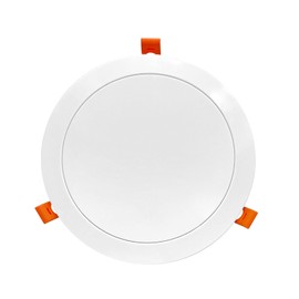 KISPISS ABS Adjustable Soffit Vent Cover with Fly Screen - 6" Inch Round Air Vent for Inline Duct Fan, HVAC & Exhaust Systems（Spring Mechanism）