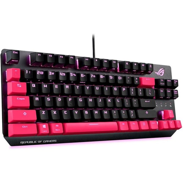 ROG Strix Scope TKL Electro Punk Mechanical Gaming Keyboard, Cherry