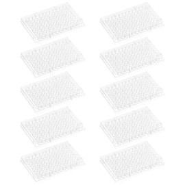 SHUATI Tissue Culture Plates Individually Wrapped Durable Flat Bottom Sterile Culture Plate 96 Well Cell Culture Plate Laboratory Chemical Reaction Plates
