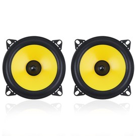 2pcs 4 inch 10CM 60W 2-Way Full Range Frequency Car Audio Stereo Speaker Car Speaker Automobile Loudspeaker