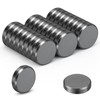 Wukong Ferrite Magnets Strong, 20 x 5 mm, Pack of