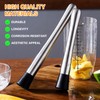 Framad 7PCS Cocktail Muddler Set, Fruit Smasher for Drinks, Stainless