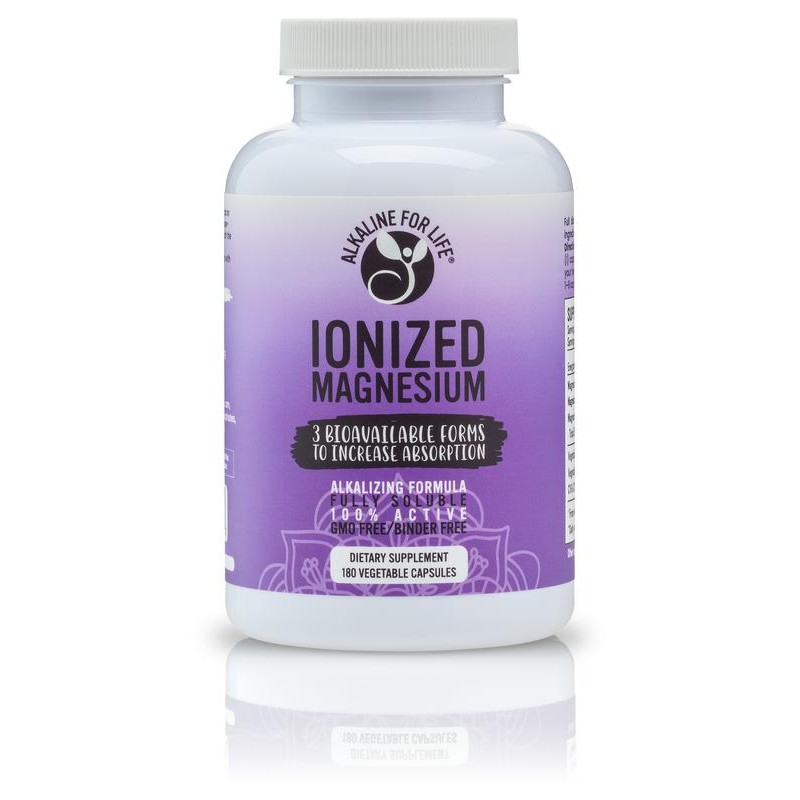 Magnesium Capsule - Alkaline for Life Dietary Supplement - 60:
