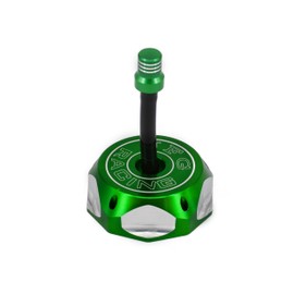 JFG RACING JFG RACING Pit Bike Gas Cap, Aluminum Gas Fuel Tank Cap with Air Vent for XR/CRF 50 Style and Clone Chinese Pit Bike, Green