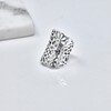 Treasure Bay Floral Design Chunky 925 Sterling Silver Ring For