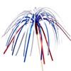 FUGUIR 100 Counts 6 Inch Firework Cocktail Picks Red White