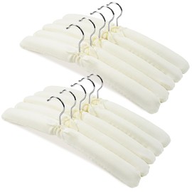 10 Pack Anti-Slip Padded Hangers, 17 Inch