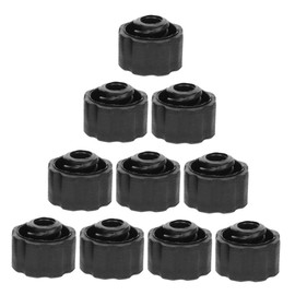 Gatuida 10pcs Luer Lock Syringe Caps Precision Dispensing Tip Adapters for Industrial Use Non-spill Compatible with Various Syringe for Craft and Glue Applications