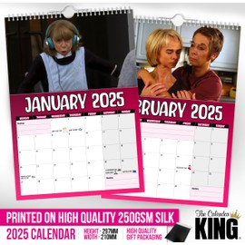 The Calendar King // Gail Platt - 2025 Wall Calendar (Full Colour, A4 Size)
