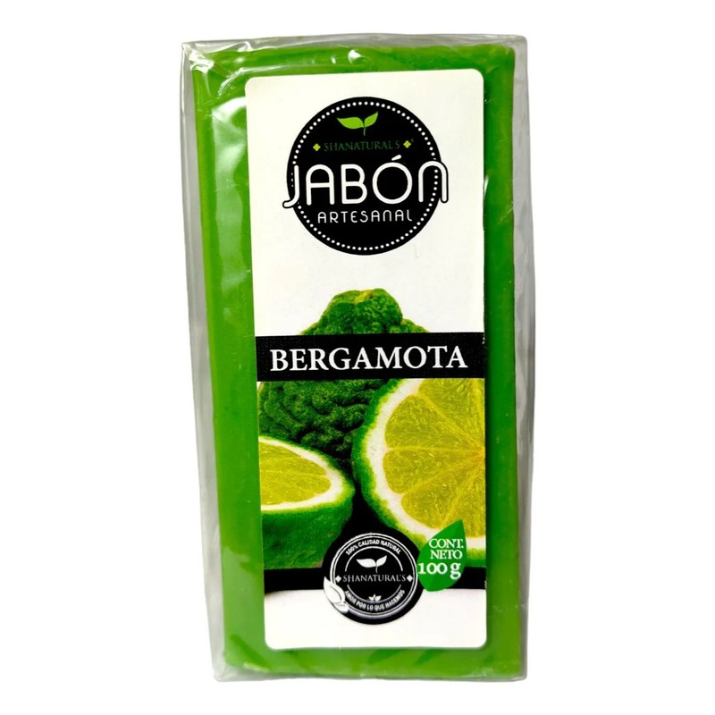 2 Shampoo Bergamota Cafeina Café Biotina + Jabón Vegano