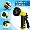 Tanlade 10 Pcs Adjustable Hose Nozzle Garden Hose Nozzle Sprayer