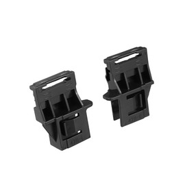 A ABSOPRO 1 Pair Sunroof Sun Visor Fixed Buckle Sun for Honda CR-V CRV 2017-2021 Panoramic Sunroof Sun Visor Repair Slide Buckles Left Right Side LH RH POM Plastic Black Item Replacement