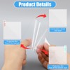 MBAIYO 8 Pcs Electrostatic Film for Dash Cam 8 Pcs