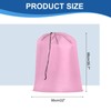 sourcing map Laundry Bag with Drawstring Closure, 27"x22" Dirty Clothes