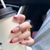 CloudTrip 30 Uñas Postizas Almendradas A Presión - Uñas De