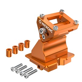 NICECNC Orange Adjustable GPS Phone Mount Navigation Adjustment Stand Compatible with 390 Adventure 2020-2023, 790/890 Adventure R/S/Rally 2019-2022, Compatible with Husqvarna Norden 901 2022-2023