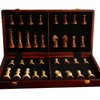 20" Extra Large Solid Walnut Wooden Chess Set with 2