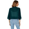 Famrrifuu Women's Bolero Chiffon Shoulder Jacket 3/4 Sleeve Elegant Short