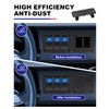 AutoEC 2Pcs Rocker Switch Panel Cover, Hole Rocker Panel, Rocker