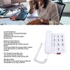 Big Buttons Phone for Elderly, Wall Mountable Corded Home Landline